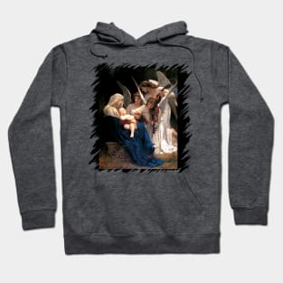 Our Lady Song of Angels Virgin Mary and Infant Jesus Music Catholic Saint Hoodie